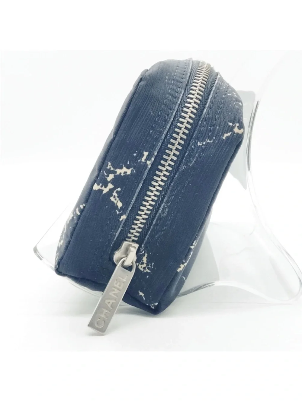CHANEL Travel Line Black Case Pouch